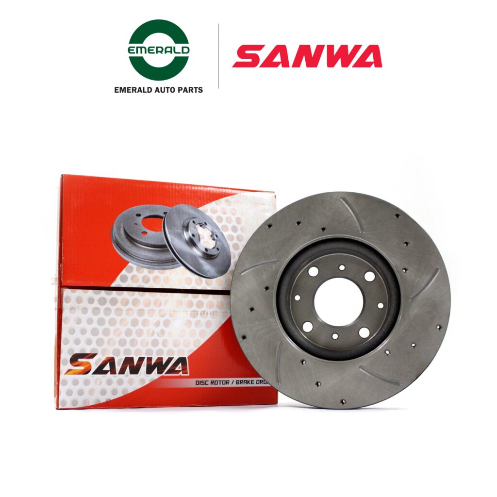 Shopee 1.1 SALE: Grab BIG DISCOUNTS for Sanwa Cross Drilled Slotted Brake Discs!