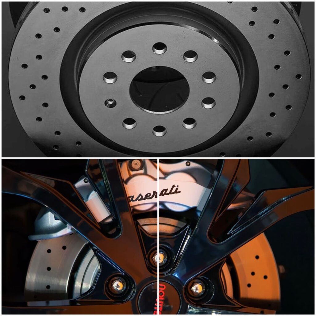Advantages of Brembo Xtra (Drilled Discs)