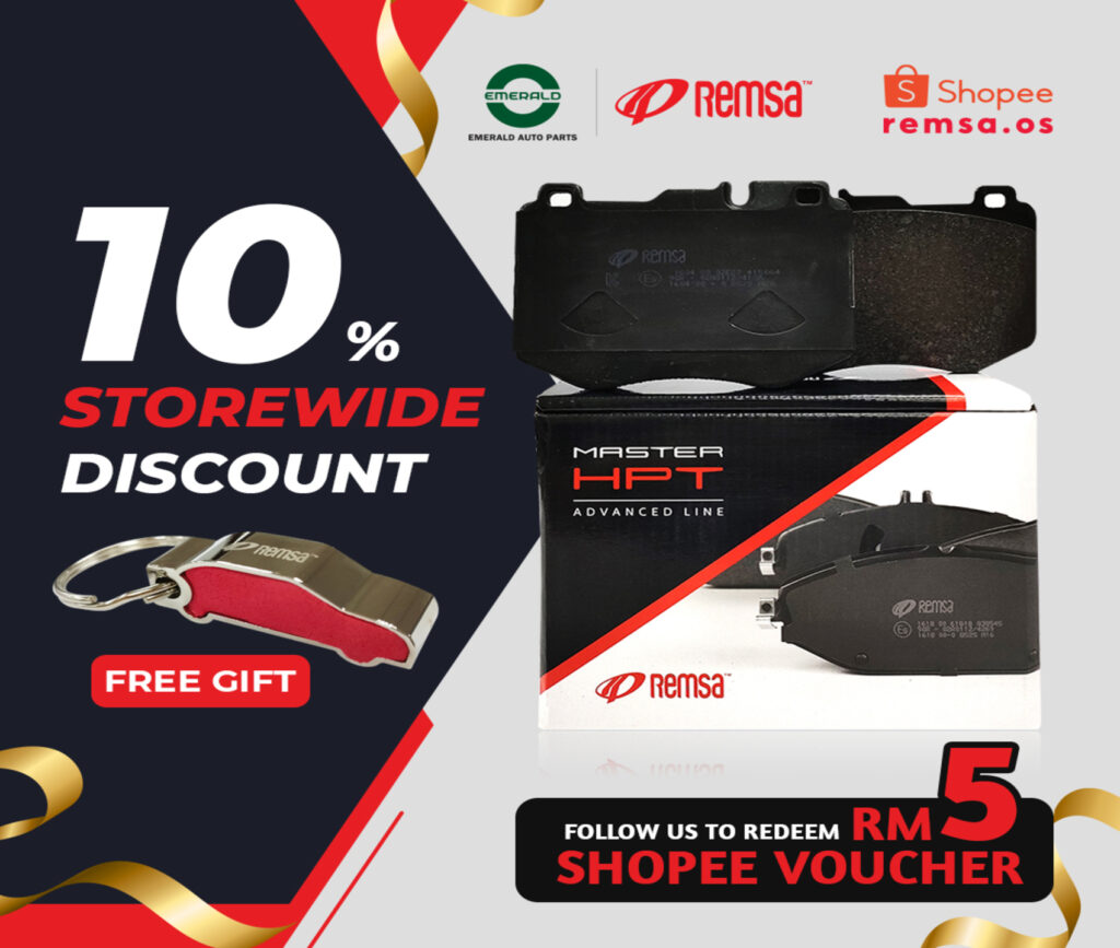 Shopee 1.1 SALE Is Here! Get HOT DISCOUNTS For Remsa Brake Pads Today