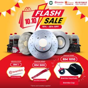 Shopee 10.10 Flash Sale : JIMAT BESAR DENGAN BREMBO!