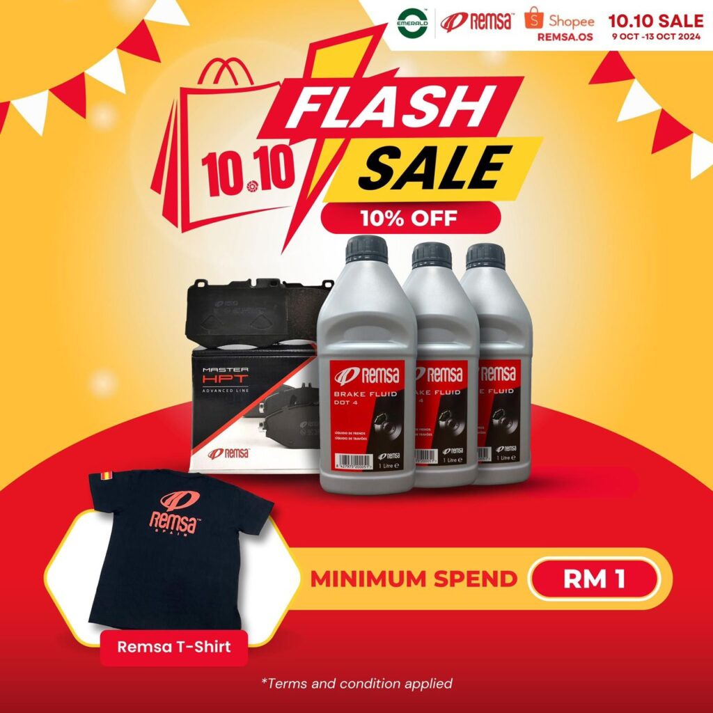 Shopee 10.10 Flash Sale: Tawaran Hebat Remsa!