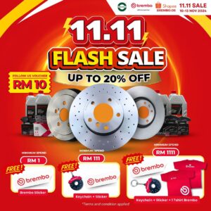 11.11 FLASH SALE BREMBO di Emerald!