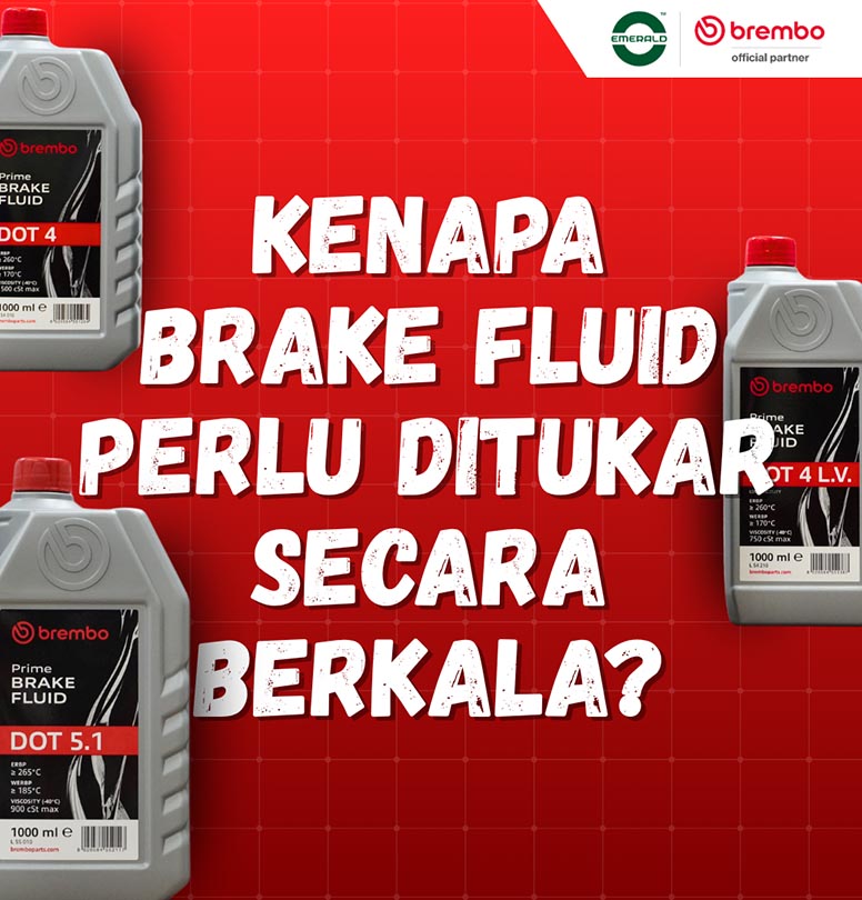 Kenapa Brake Fluid Perlu Ditukar Secara Berkala?