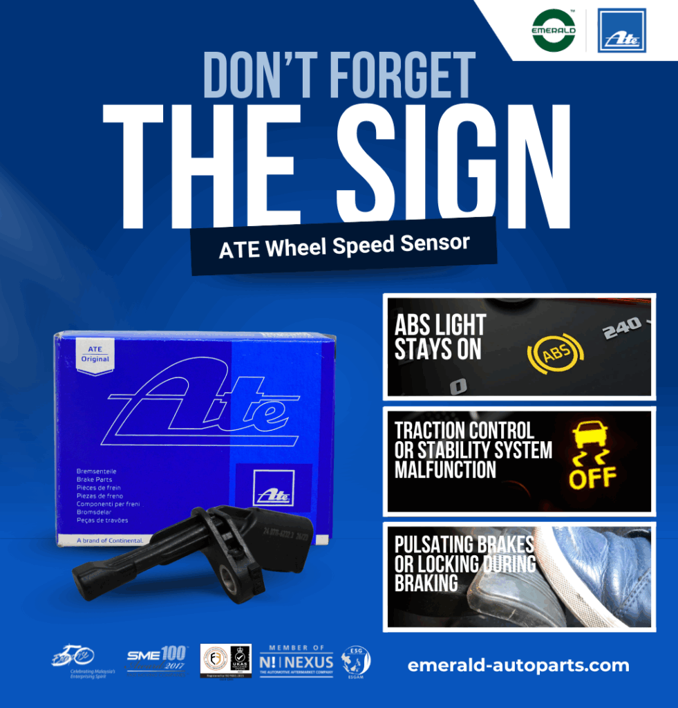 Precision and Safety with ATE Wheel Speed Sensors