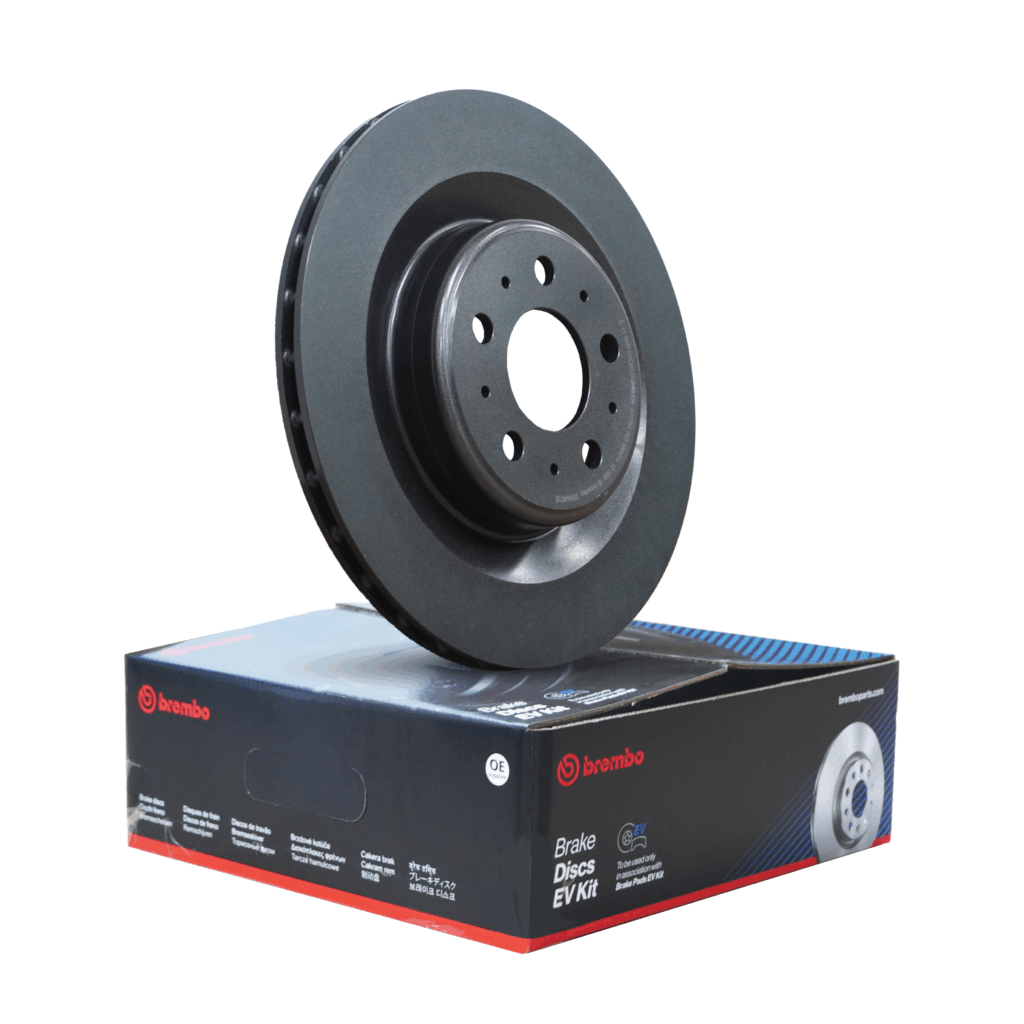 Disc Auto Brembo EV Brake Disc – High Carbon & Low Dust for Electric Vehicles ...