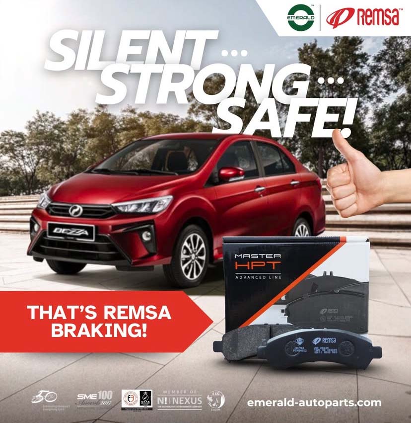 Remsa Ultra Ceramic Brake Pad – Pilihan Bijak Untuk Pemanduan Harian