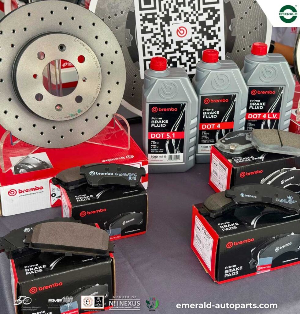 Brembo Brake Pad Kuasa Henti yang Dipercayai Dunia