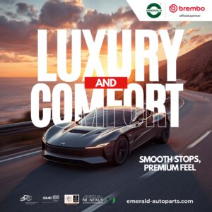 Luxury & Comfort: Smooth Stops, Premium Feel