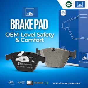 ATE Brake Pads – OEM-Level Safety & Comfort