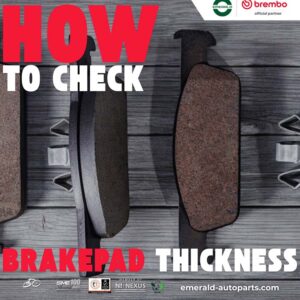 Cara Mudah Memeriksa Ketebalan Brake Pad Kereta Anda