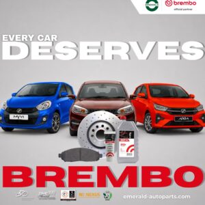 Kereta Nasional Boleh Pakai Brembo
