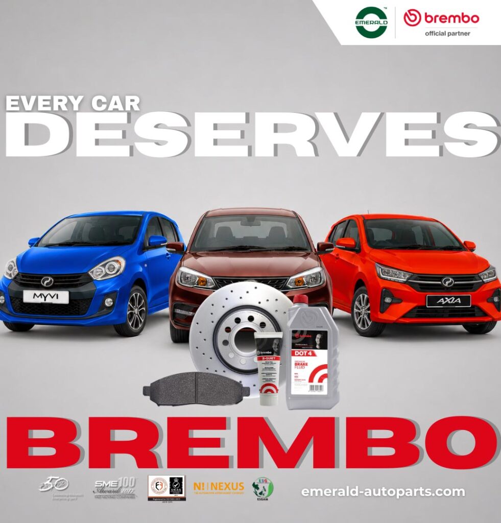 Kereta Nasional Boleh Pakai Brembo